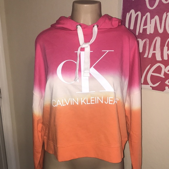 SOLD Host Pick! CALVIN KLEIN Colorful Hoodie - Picture 2 of 13